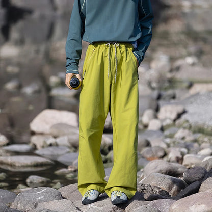 CHRLCK Hiking Pants Waterproof Men Women Outdoor Quick Dry Cargo Pants Lightweight Camping Fishing Climbing Hunting Trousers