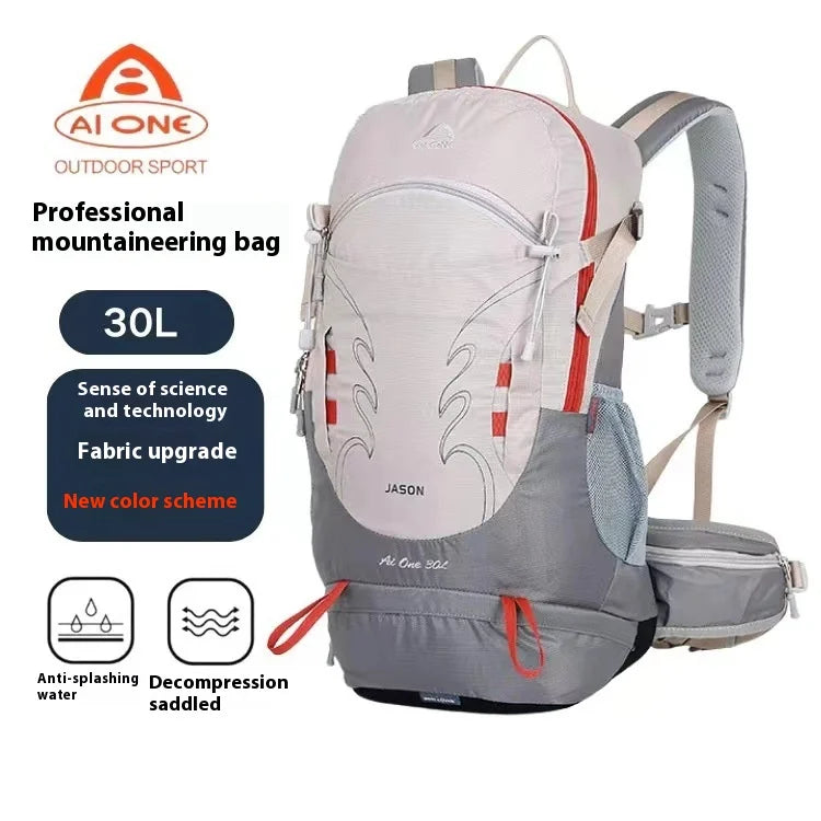 Aione 30L Hiking Backpack for Men Women Lightweight Travel Camping Backpacks with Rain Cover Trekking Climbing Bag