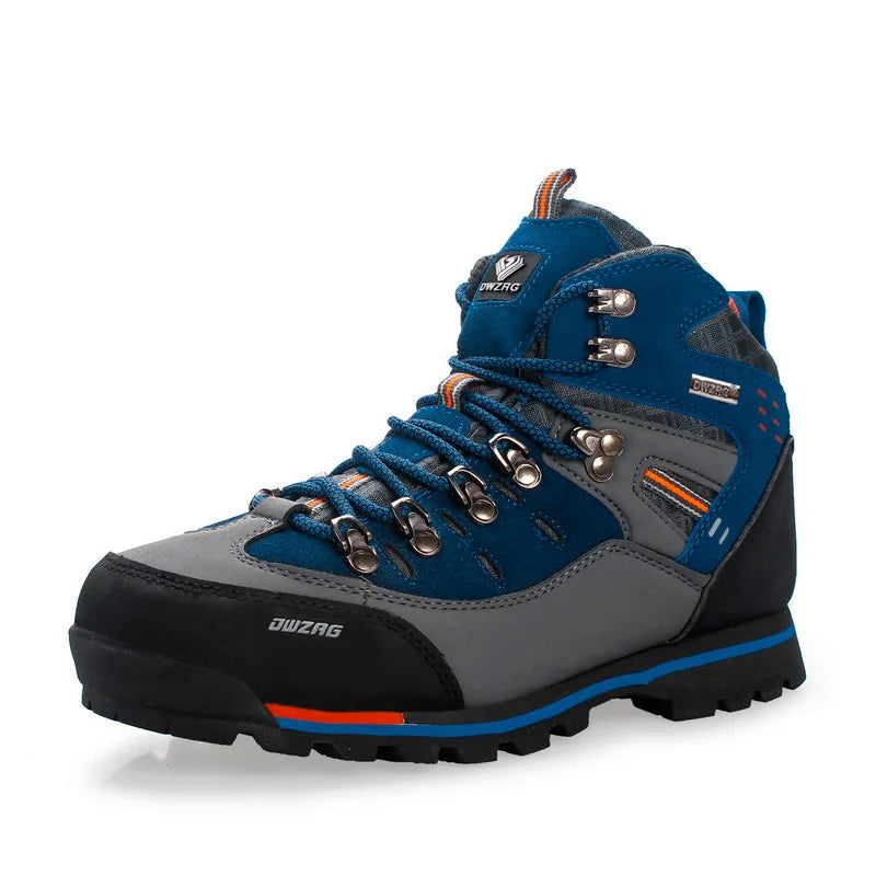 Men Hiking Shoes Outdoor Mountain Boots Fashion High Quality Comfortable Casual Shoes Motorcycles Non-slip Wear-resisting