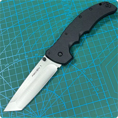 Utility Outdoor Survival Camping knife Tanto Nylon Handle Hiking fishing Hand Tool Sharp Portable Pocket EDC Folding knife
