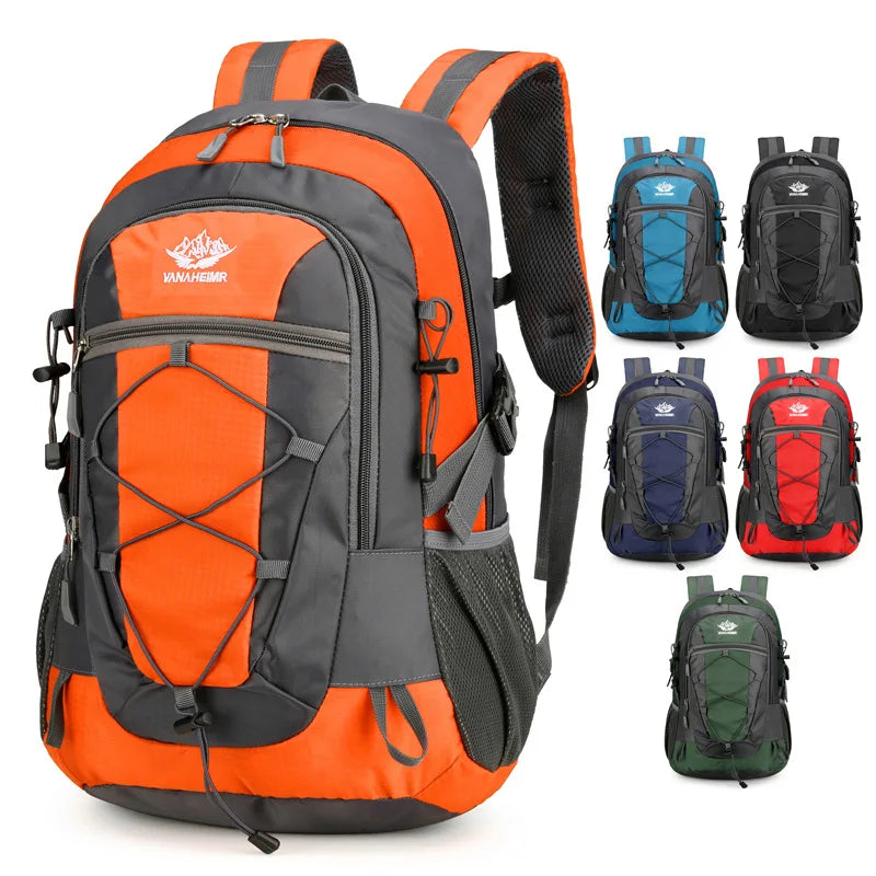 Unisex Hiking Backpack Multifunctional Men Women Outdoor Waterproof Mountaineering Backpacks Lightweight Camping Travel Bag