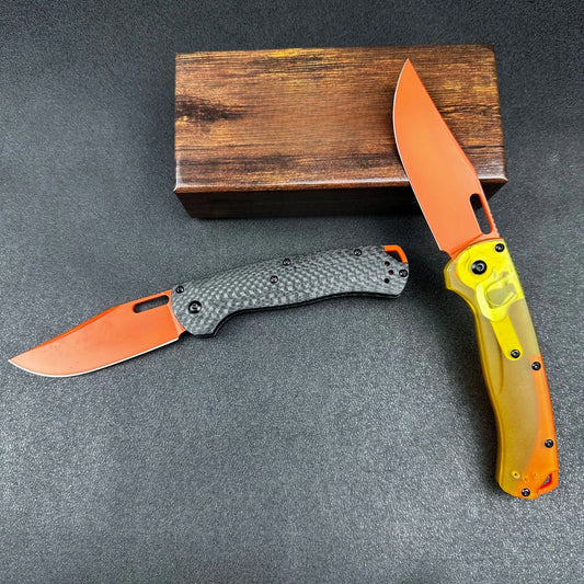 BM Taggedout 15535 Folding Knife Multiple Styles Available Outdoor Rock Climbing Multi-functional Emergency Tool Cutting Knife