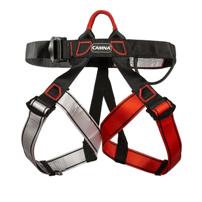 Climbing Harness Equipment Professional Protective Accessory Red, Grey
