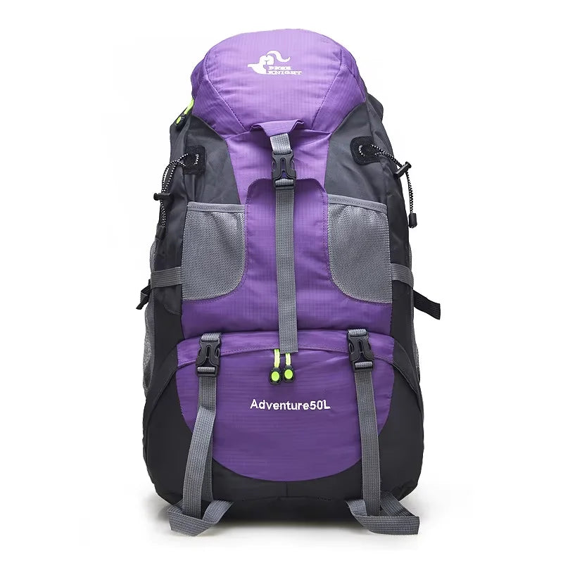 High Quality Brand FREE KNIGHT Outdoor 50L Backpack Double Shoulder Bag Women's Hiking Sports Travel Camping Bag Men's Backpacks