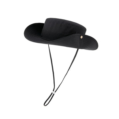 100% Cotton Fisherman Hat Dad Summer Outdoors Sun Cap Man Outdoors Camping Boonie Hat Women Beach Foldable Bucket Hats