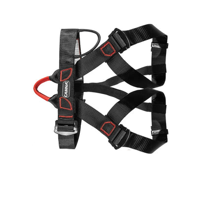 Climbing Harness Equipment Professional Protective Accessory Red, Grey
