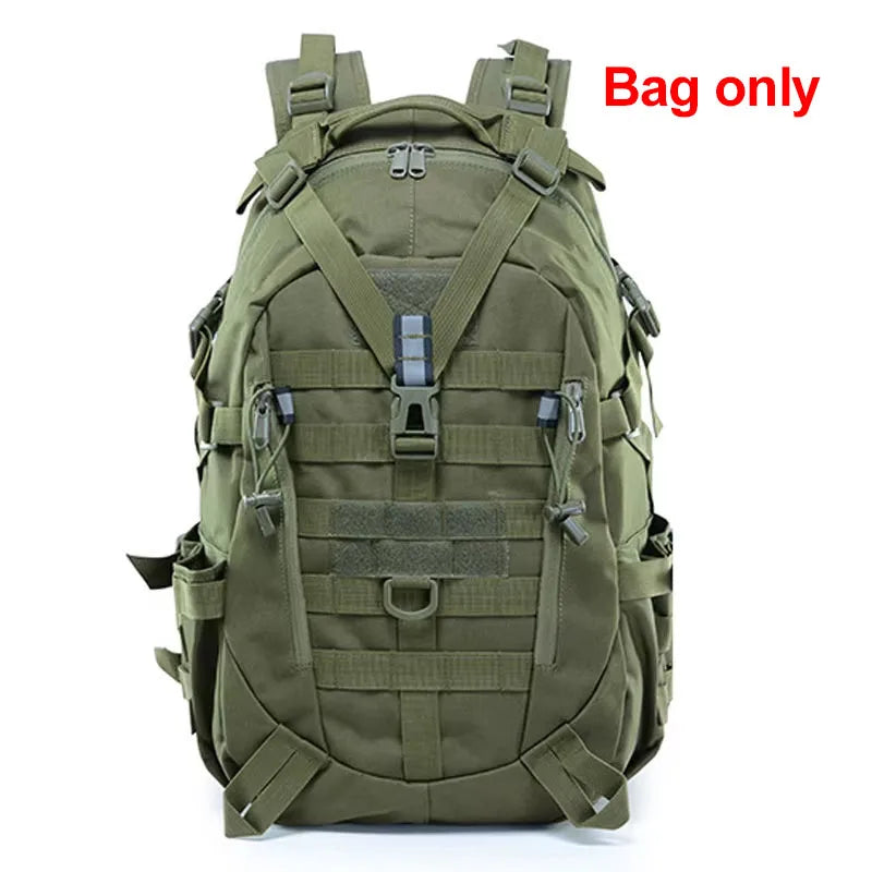 Camping Backpack Men's Bag Travel Bags Tactical Molle Climbing Rucksack Hiking Outdoor Reflective Shoulder Fishing Laptop Bag