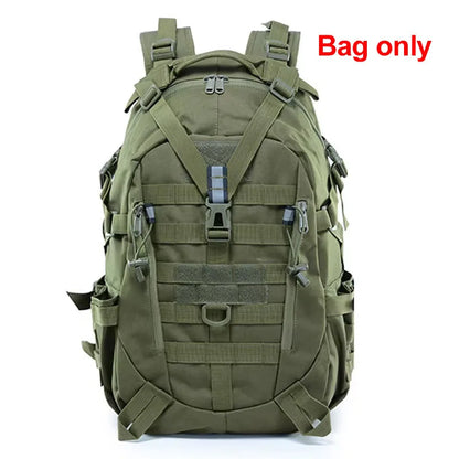 Camping Backpack Men's Bag Travel Bags Tactical Molle Climbing Rucksack Hiking Outdoor Reflective Shoulder Fishing Laptop Bag