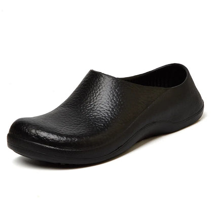 New Men's Chef Kitchen Working Slippers Non-slip Waterproof Oil-proof Shoes Rubber Rain boots for Men and Women Unisex Sandals