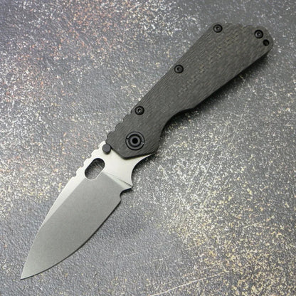 SMF# Folding Knife D2 Blade Titanium Handle Copper Washer Outdoors Hunting Fishing Hiking Utility  Kitchen Survival EDC Tools