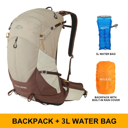 Hiking Backpack, Waterproof Hiking Daypack with Rain Cover, Lightweight Travel Camping Backpack for Men Women
