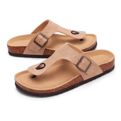 Bebealy Men Flip-flops Summer Flip-flops Fashion Unisex Sandals Casual Beach Sandals Soft Nonslip Ladies Sandals Home Sandals