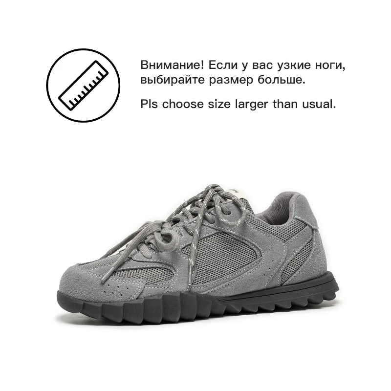 BEAUTODAY Casual Sneakers Women Mesh Patchwork Lace Up Ballet German Trainers Outdoors Ladies Sports Shoes Handmade 29935