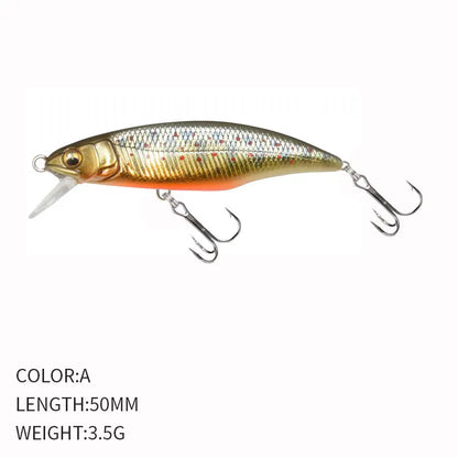 Fishing 50mm 3.5g Swimbaits Bass Big Fish Crankbaits Fishing Lure Floating Wobblers for Pike Minnow Lure Fishing Tackle
