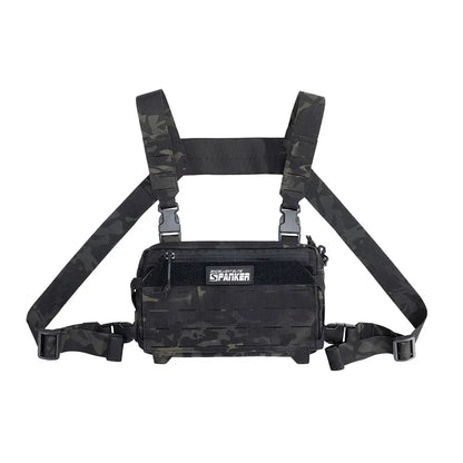 Tactical Chest Bags Hunting Vest Outdoor Camping Shoulder Backpack Men Motorcycle Bag Cycling Climbing Belly Fanny Pack Bike