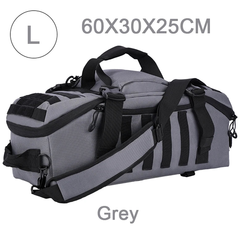 LQARMY 45L 80L Camping Backpacks Men Tactical Backpack Molle Hiking Travel Climbing Rucksack Sports Gym Duffel Bag