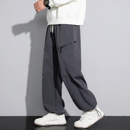 CHRLCK Men's Waterproof Hiking Pants Quick Drying Fashion Cargo Pants Breathable Trousers Fishing Camping Outdoor Sport Pants