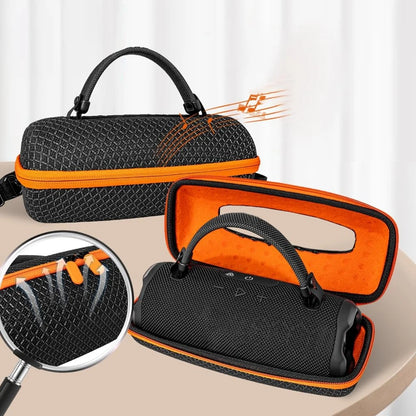 EVA Carrying Case for JBL Charge 6 Wireless Bluetooth Speaker Handheld Storage Bag Outdoors Portable Travel Box