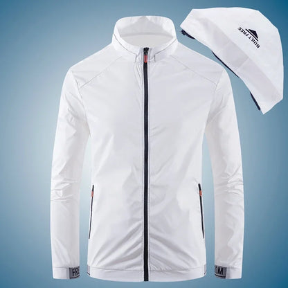 Hiking Skin Jacket Outerwear Coat Camping Rain Jackets Waterproof Sun Protection Fishing Hunting Clothes Quick Dry Sunscreen