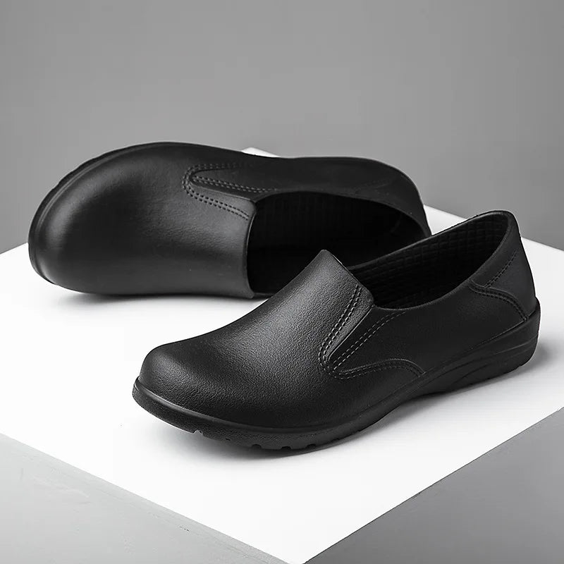 New Men's Chef Kitchen Working Slippers Non-slip Waterproof Oil-proof Shoes Rubber Rain boots for Men and Women Unisex Sandals