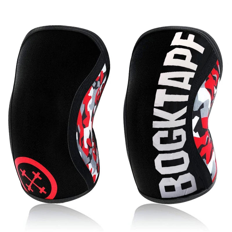 Crossfit Knee Pads Compression 7mm Neoprene Sports Knee Brace Squat Weightlifting Pressured Knee Sleeve Women Men Teens Custom