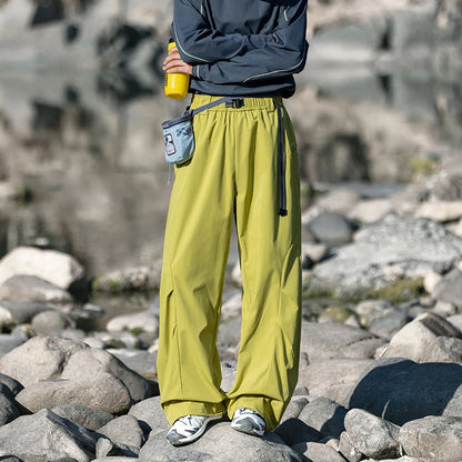 CHRLCK Men's Waterproof Hiking Cargo Pants Breathable Fashion Cargo Pants Autumn Trousers Fishing Camping Pants Women