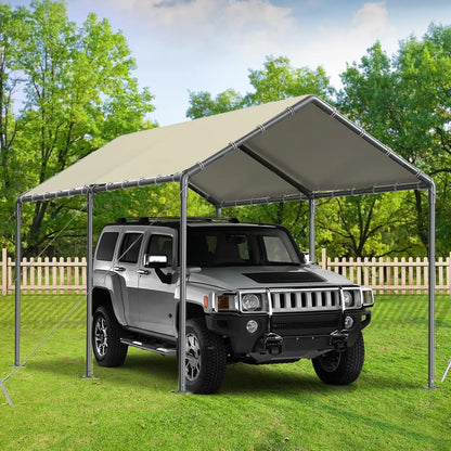 10x20ft Heavy Duty Carport Portable Garage Canopy Storage Shed All-Season UV Water Resistant Outdoor Party Tent, Customized