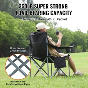 Heavy-Duty Folding Camping Chair